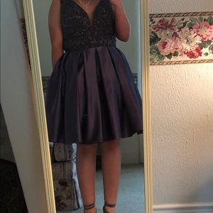 Lavender formal dress!